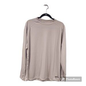 Men's Athletic Shirt Size Large Tan